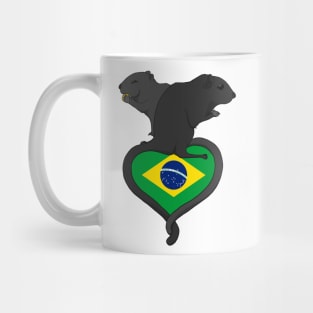 Gerbil Brazil (dark) Mug